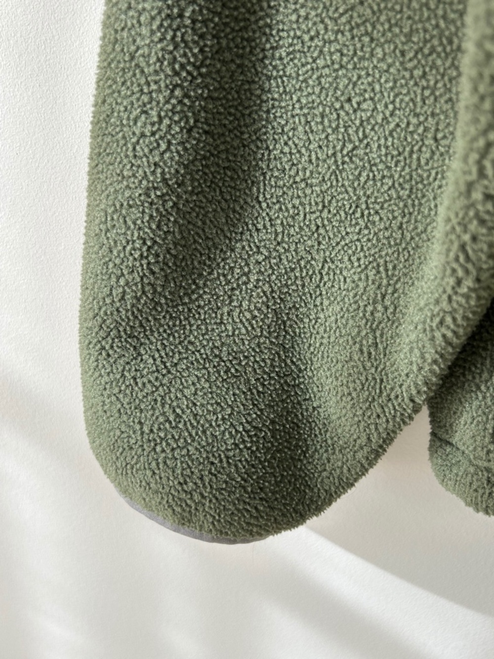 Lands' End Sage Green Fleece Jacket - Picture 4 of 16